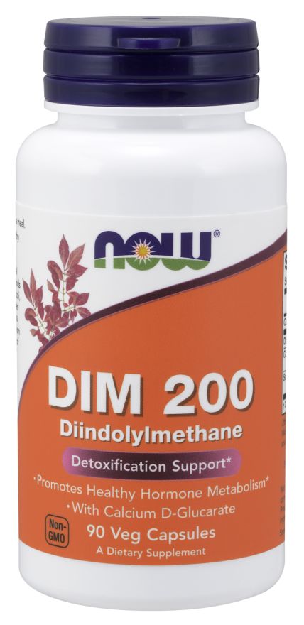 NOW DIM 200 90 veg capsules - High-quality Detoxification/Cleansing by NOW at 