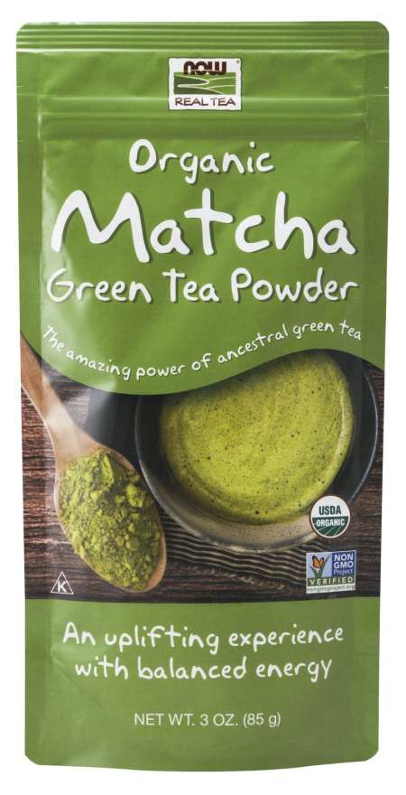 NOW Matcha Green Tea Powder, Organic 3 oz - High-quality Green Foods/Super Foods by NOW at 