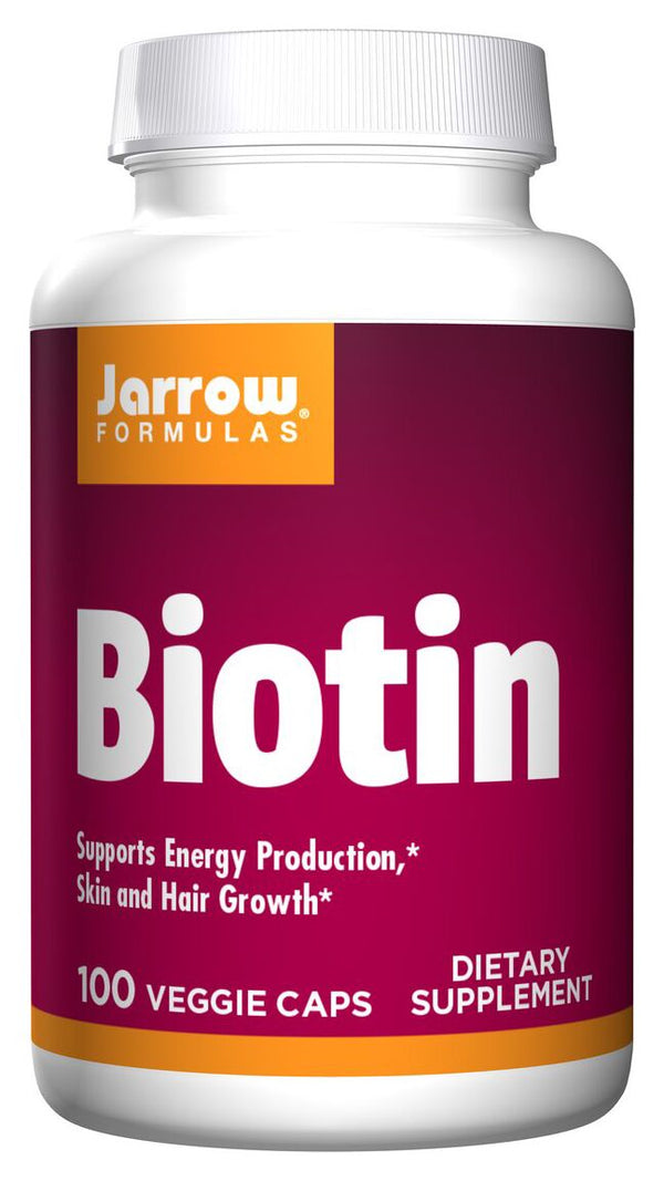 Jarrow Formulas Biotin 100 capsules - High-quality Vitamins by Jarrow Formulas at 