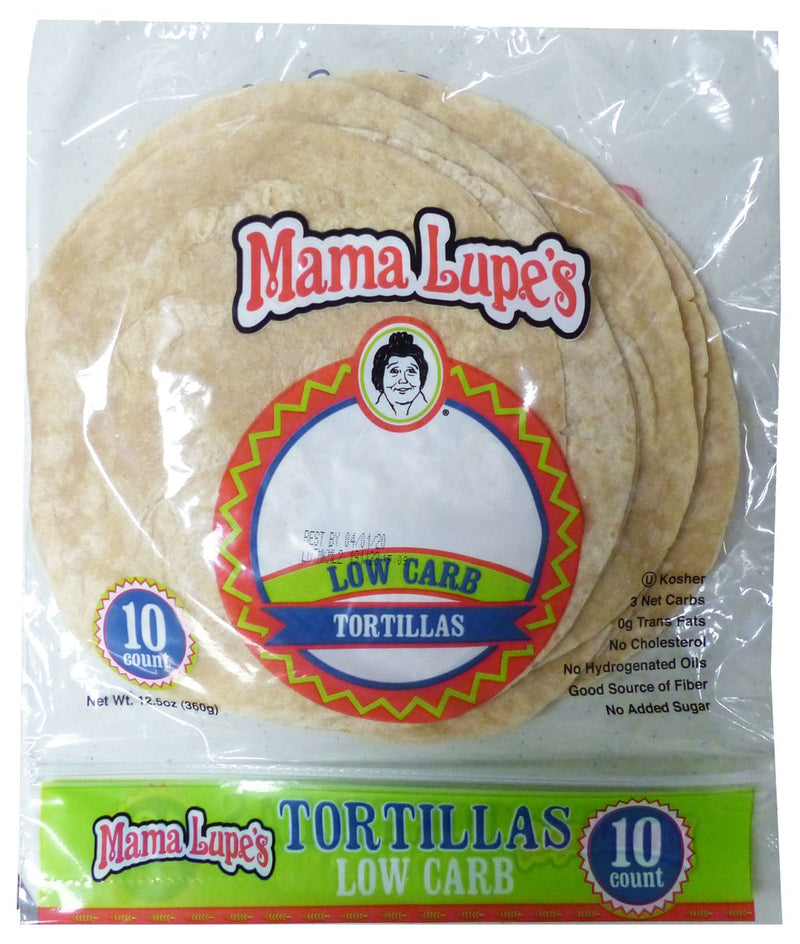Mama Lupe's 7-inch Low-Carb Tortillas - High-quality Protein by Mama Lupe's at 