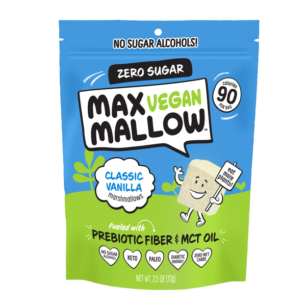 Know Brainer Foods Max Vegan Mallow Sugar Free Marshmallows - High-quality Snack Products by Know Brainer Foods at 