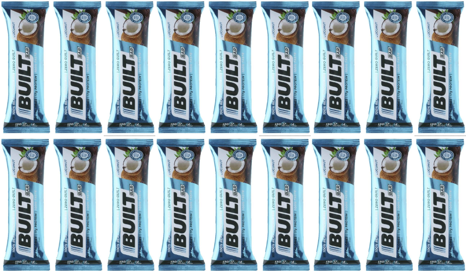 Built High Protein Bar - Coconut - High-quality Protein Bars by Built Bar at 