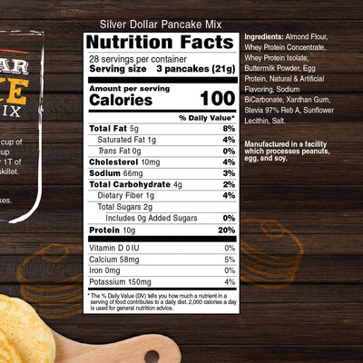 Inspire Protein Kitchen Silver Dollar Pancakes