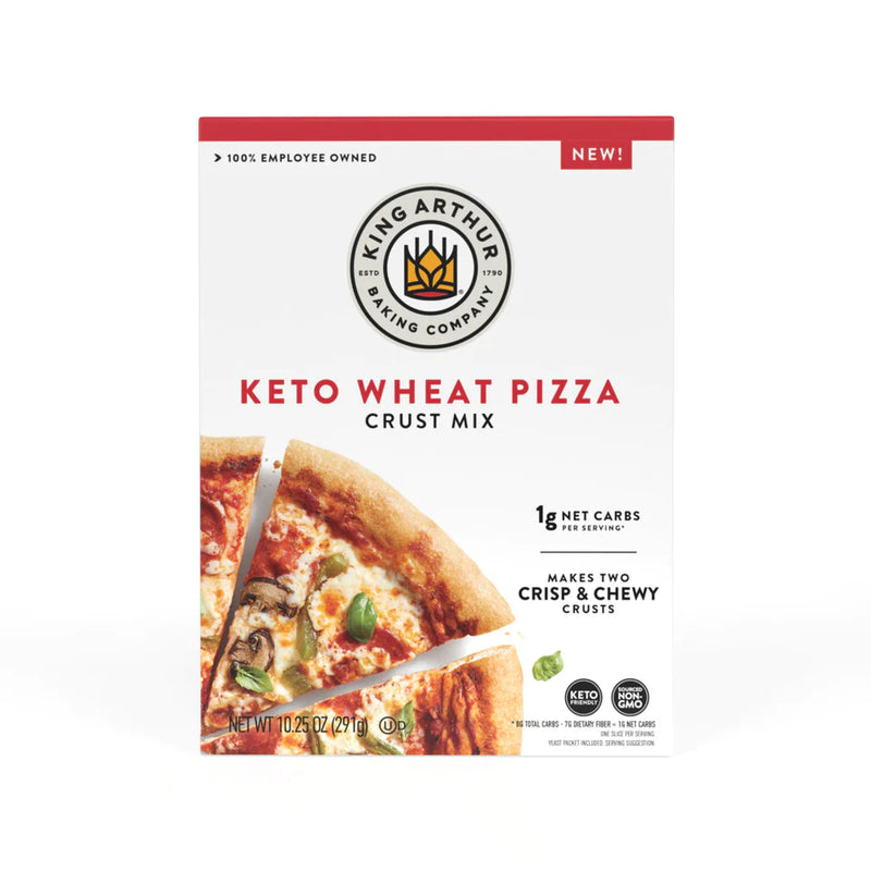 King Arthur Baking Co. Keto Wheat Pizza Crust Mix 10.25 oz - High-quality Baking Products by King Arthur Baking Co. at 
