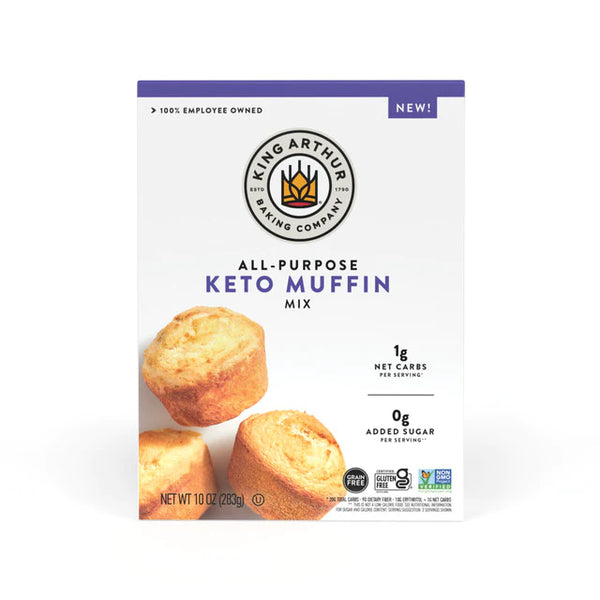 King Arthur Baking Co. All-Purpose Keto Muffin Mix 10 oz - High-quality Breakfast Foods by King Arthur Baking Co. at 