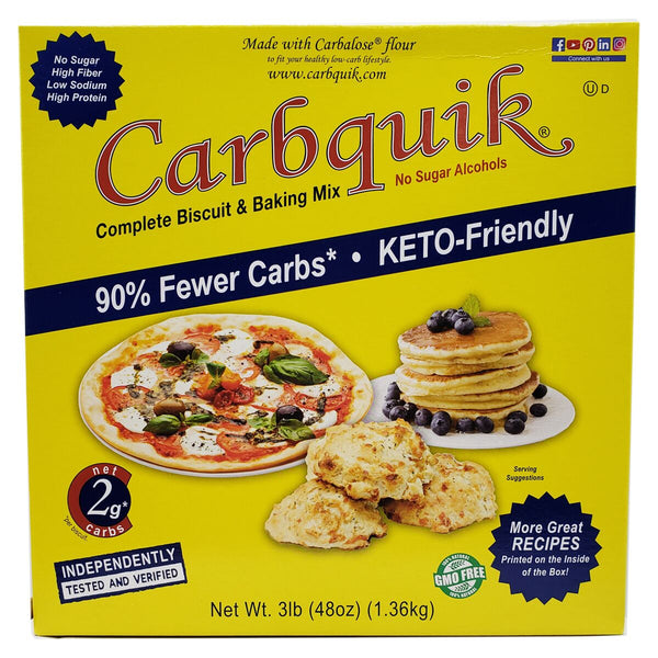 Carbquik Complete Biscuit and Baking Mix (3Lb Box) - High-quality Baking Mix by Carbquik at 