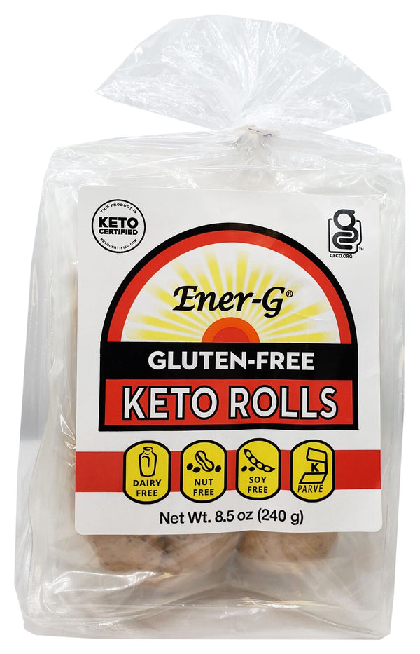Ener-G Gluten Free Keto Rolls 6 rolls (8.5 oz) - High-quality Bread Products by Ener-G at 