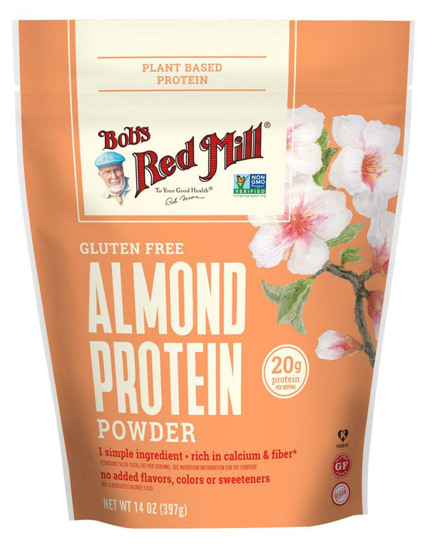 Bob's Red Mill Gluten Free Almond Protein Powder 14 oz - High-quality Protein by Bob's Red Mill at 