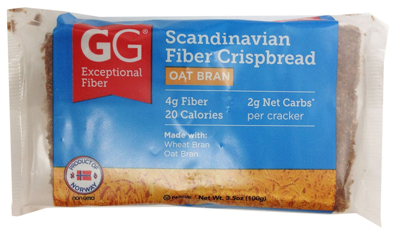 GG Scandinavian Crispbread with Oat Bran 3.5 oz - High-quality Bread Products by GG Scandinavian at 