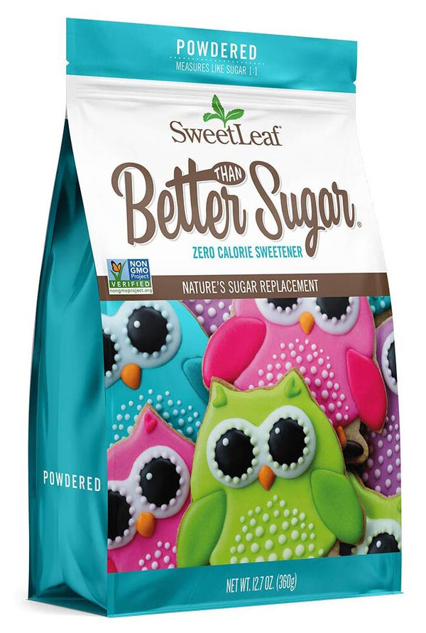 SweetLeaf Better Than Sugar Zero Calorie Sweetener Powdered 12.7 oz - High-quality Kosher by SweetLeaf at 