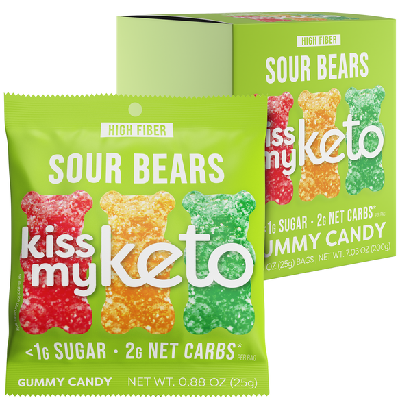 Kiss My Keto Keto Gummies - Sour Bears - High-quality Gummies by Kiss My Keto at 