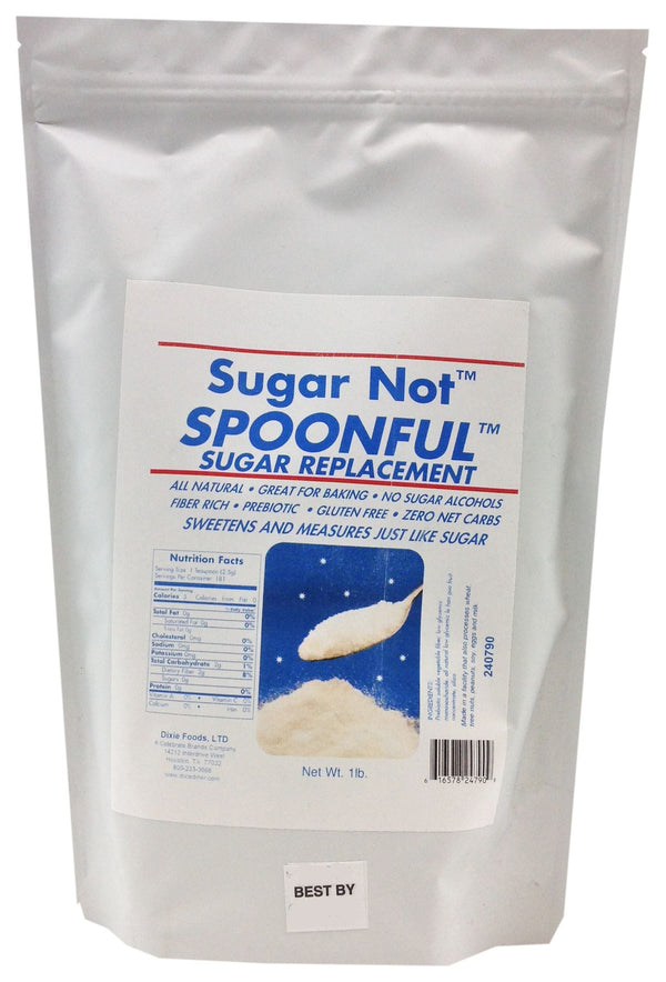 Dixie USA Sugar Not Spoonful Sugar Replacement 1 lb - High-quality Gluten Free by Dixie USA at 