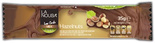 #Flavor_Milk with Hazelnuts #Size_20 bars