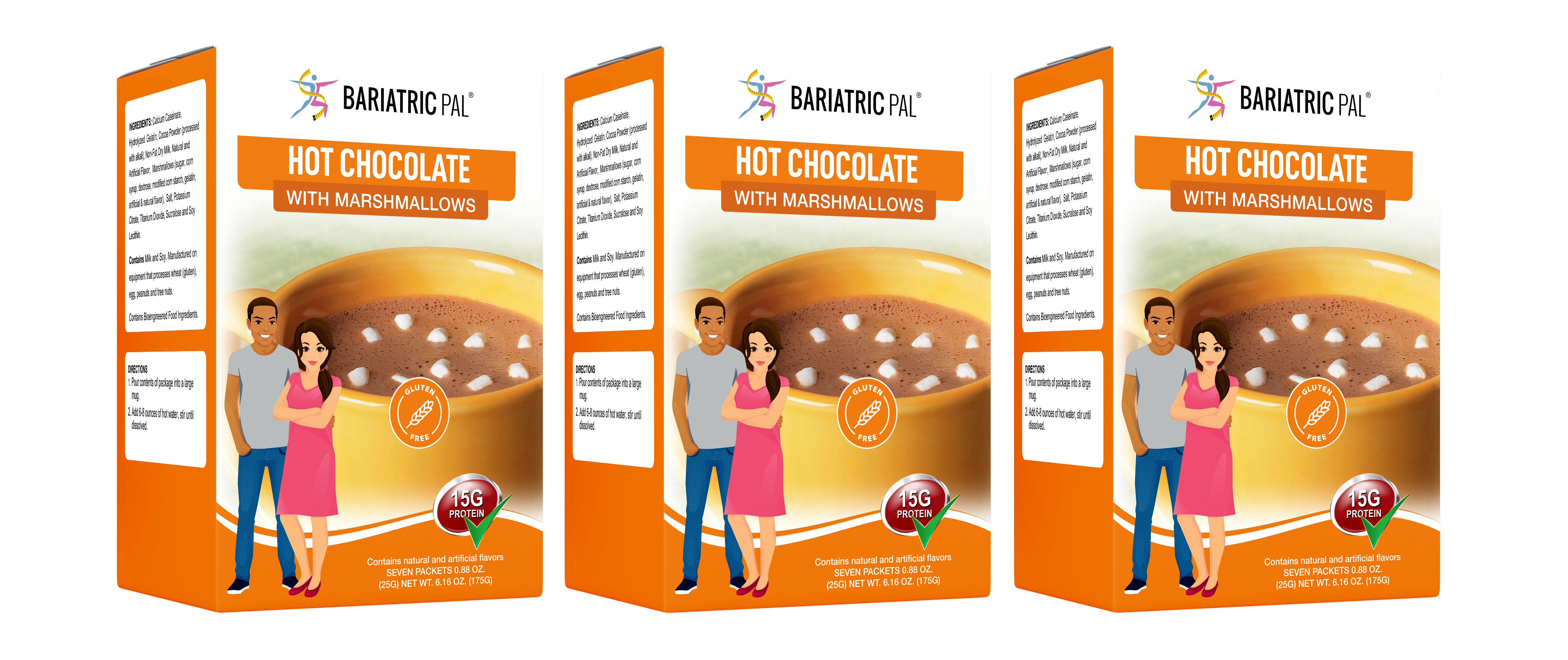 BariatricPal Hot Chocolate Protein Drink - Hot Chocolate with Marshmallows - High-quality Hot Drinks by BariatricPal at 