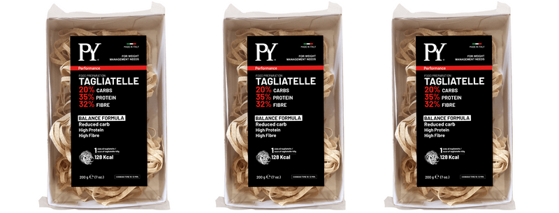 Reduced Carb Balanced Formula Pasta by Pasta Young - Tagliatelle - High-quality Pasta by Pasta Young at 