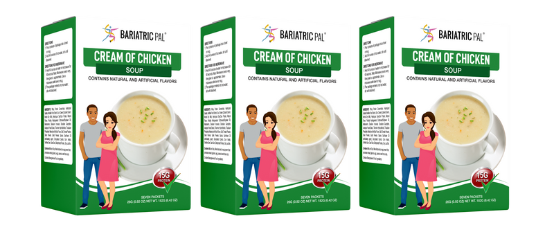 BariatricPal Protein Soup - Cream Of Chicken - High-quality Soups by BariatricPal at 