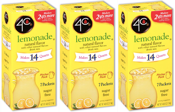 4C Sugar Free Drink Mix Pitcher Pack (7 Packets) - High-quality Beverages by 4C at 