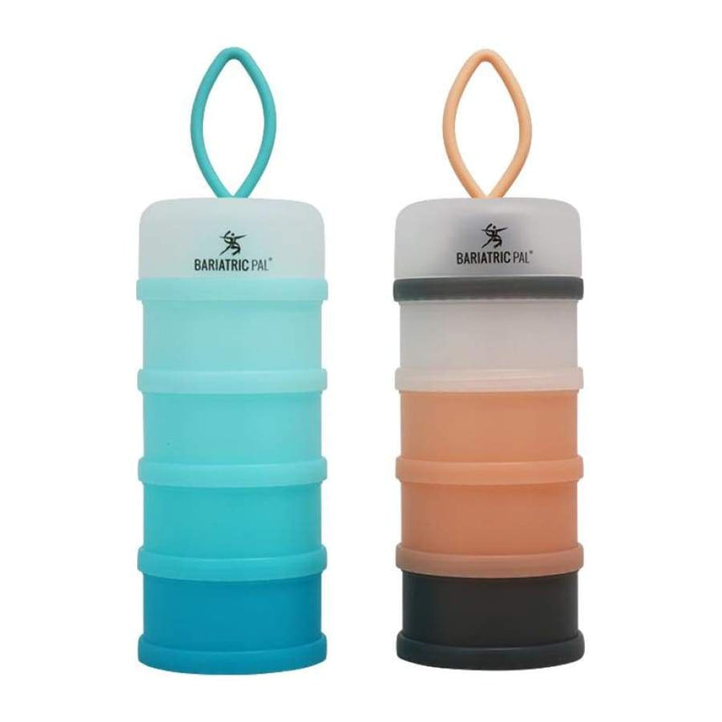 Supplement & Protein Funnel Portable Container Color Coded For Pre & Post-2  Pack