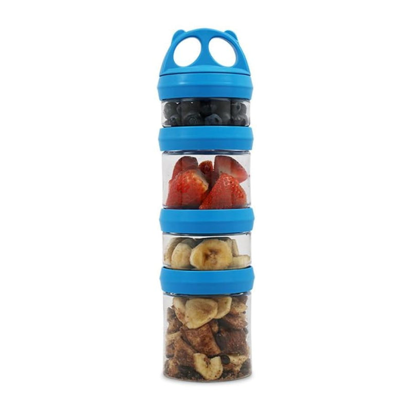 4 Compartment Twist Lock, Stackable, Leak-Proof, Food Storage, Snack Jars &  Portion Control Lunch Box by BariatricPal by BariatricPal - Affordable Lunch  Box at $19.99 on BariatricPal Store