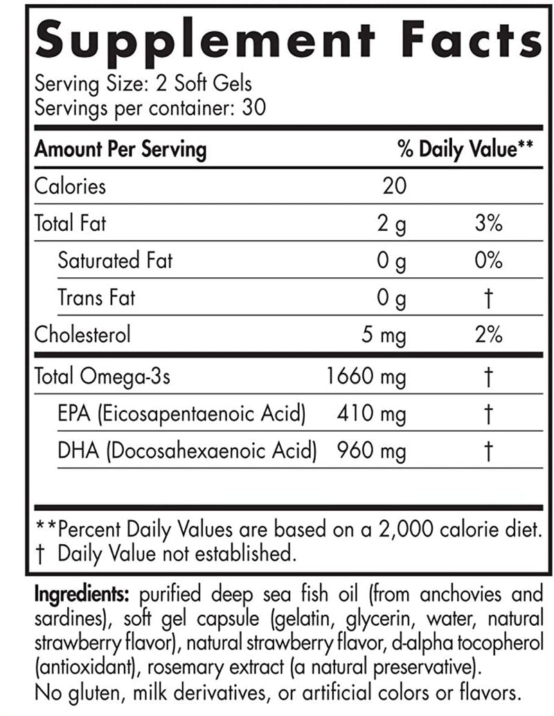 Nordic Naturals DHA Xtra 60 softgels - High-quality Oils/EFAs by Nordic Naturals at 