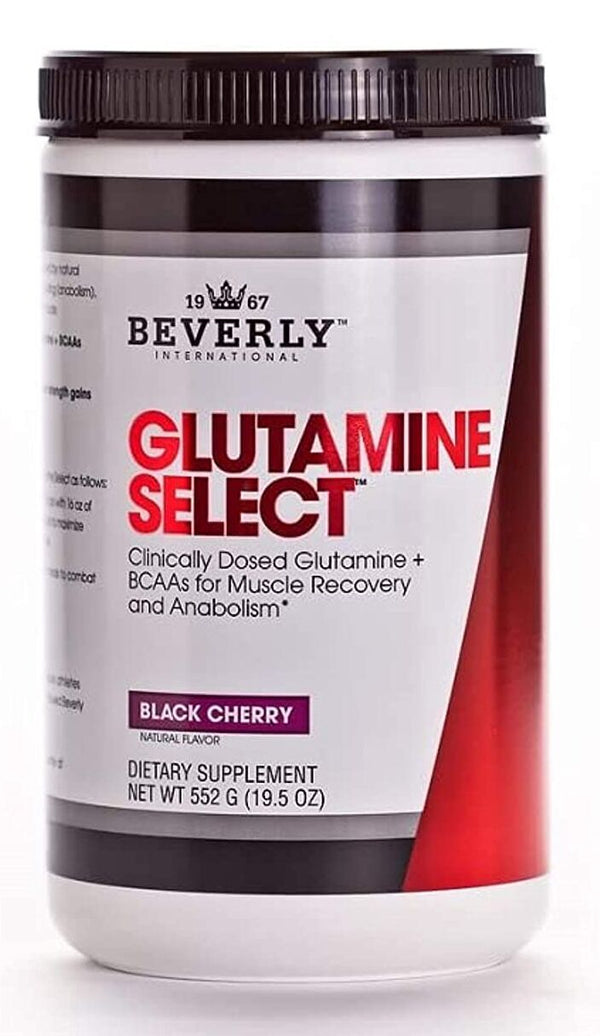 Beverly International Glutamine Select Plus BCAAs 552 grams - High-quality Amino Acids by Beverly International at 