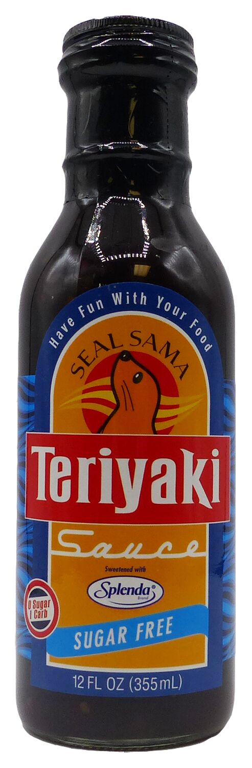 Seal Sama Sugar Free Teriyaki Sauce 12 fl oz. - High-quality Low Carbohydrate/Keto by Seal Sama at 