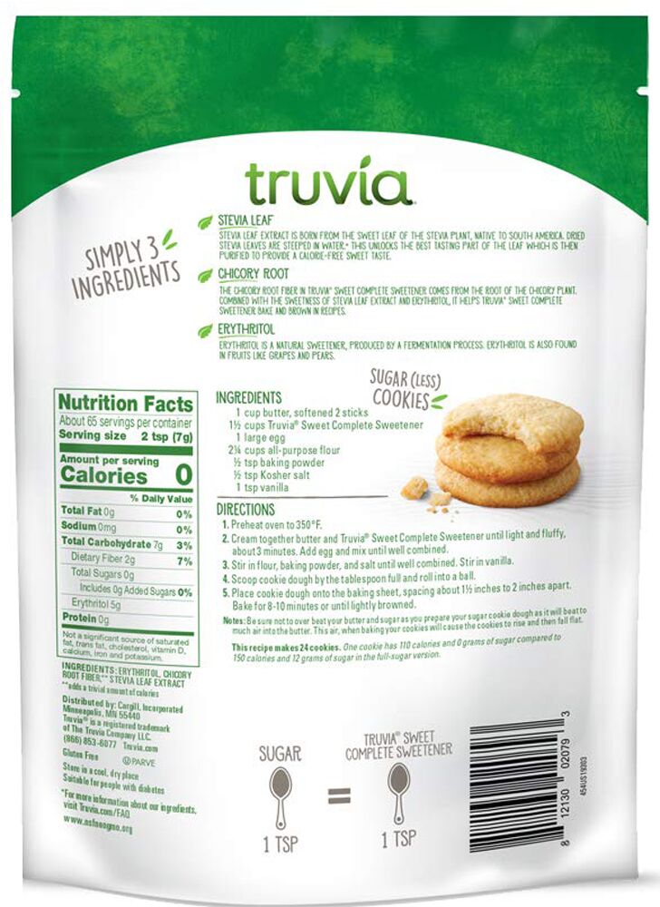 Truvia Sweet Complete Granulated All Purpose Sweetener 16 oz (454g) - High-quality Sweeteners by Truvia at 