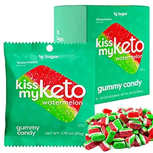 Kiss My Keto Keto Gummies - Watermelon Slices - High-quality Candies by Kiss My Keto at 