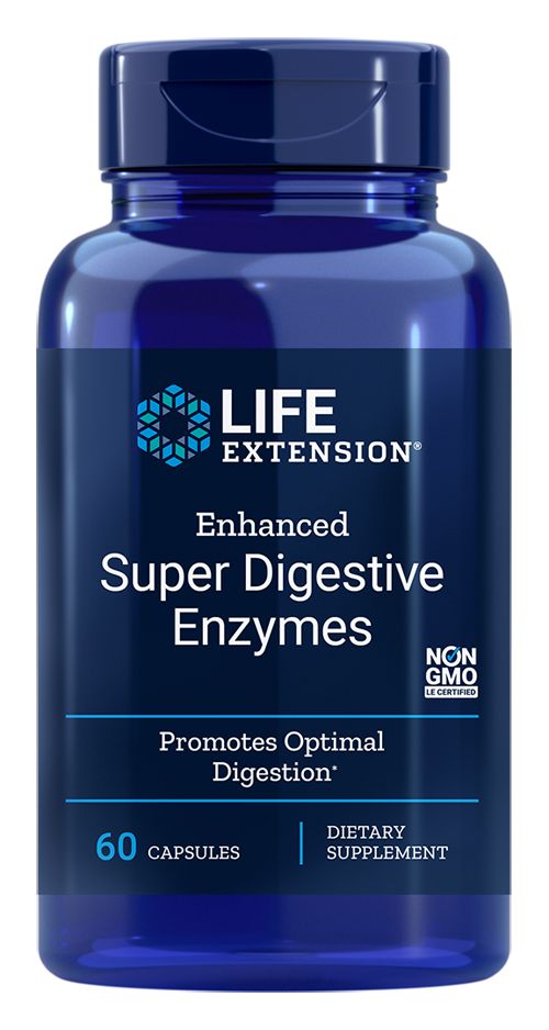 Life Extension Enhanced Super Digestive Enzymes 60 capsules - High-quality Digestion by Life Extension at 