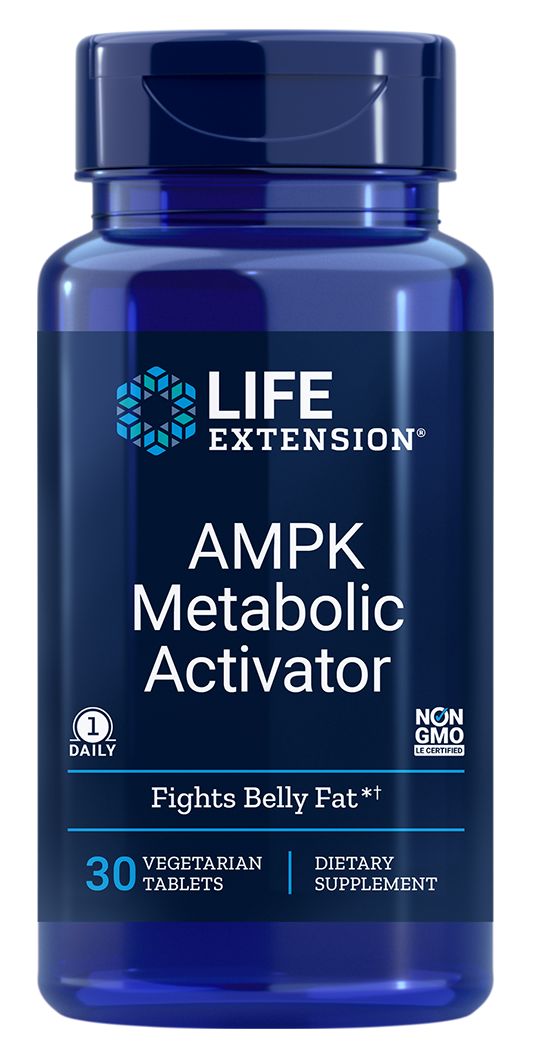 Life Extension AMPK Metabolic Activator 30 vegetarian tablets - High-quality Digestion by Life Extension at 