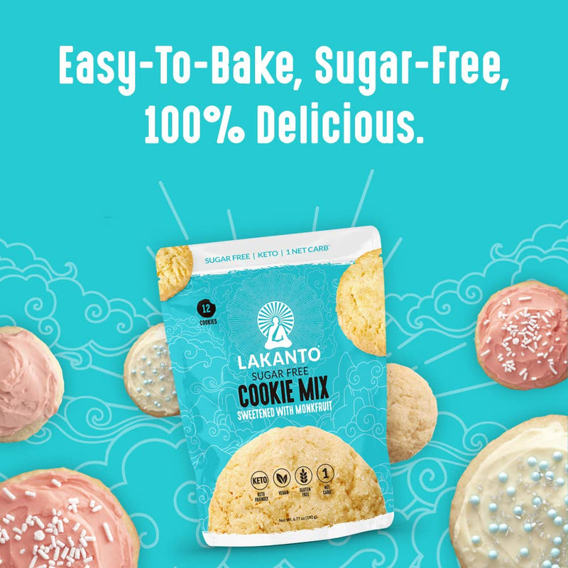 Lakanto Sugar-Free Cookie Mix - High-quality Baking Mix by Lakanto at 