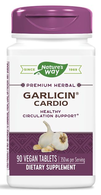 Nature's Way Garlicin 90 vegan tablets - High-quality Herbs by Nature's Way at 