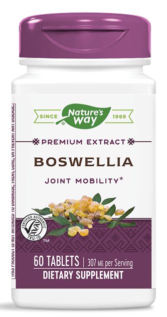 Nature's Way Boswellia Extract 60 tablets - High-quality Herbs by Nature's Way at 