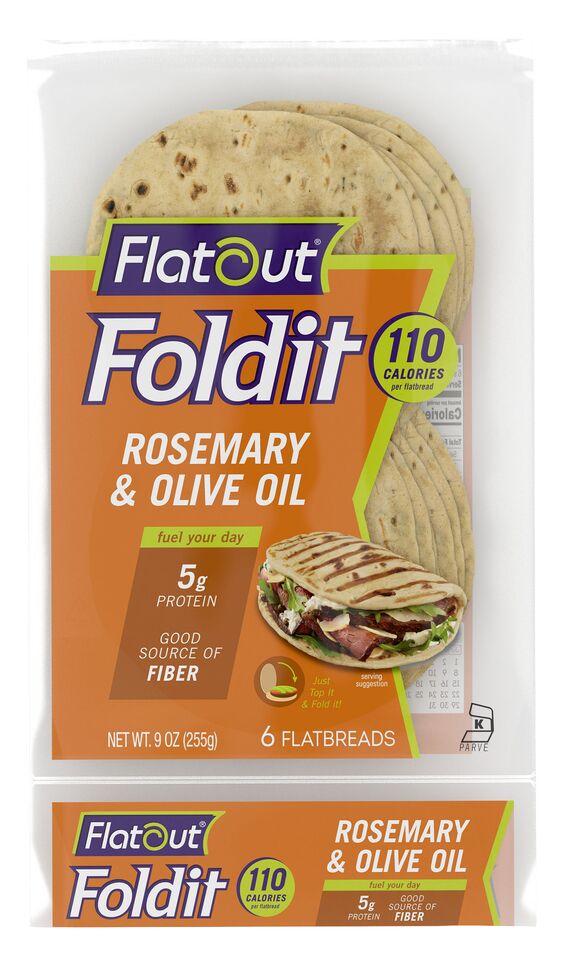 #Flavor_Rosemary & Olive Oil #Size_6 flatbreads