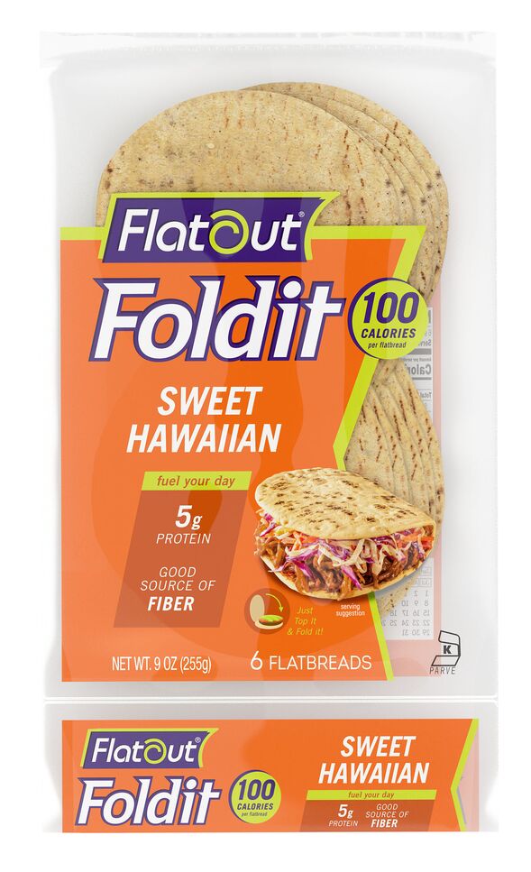 #Flavor_Sweet Hawaiian #Size_6 flatbreads