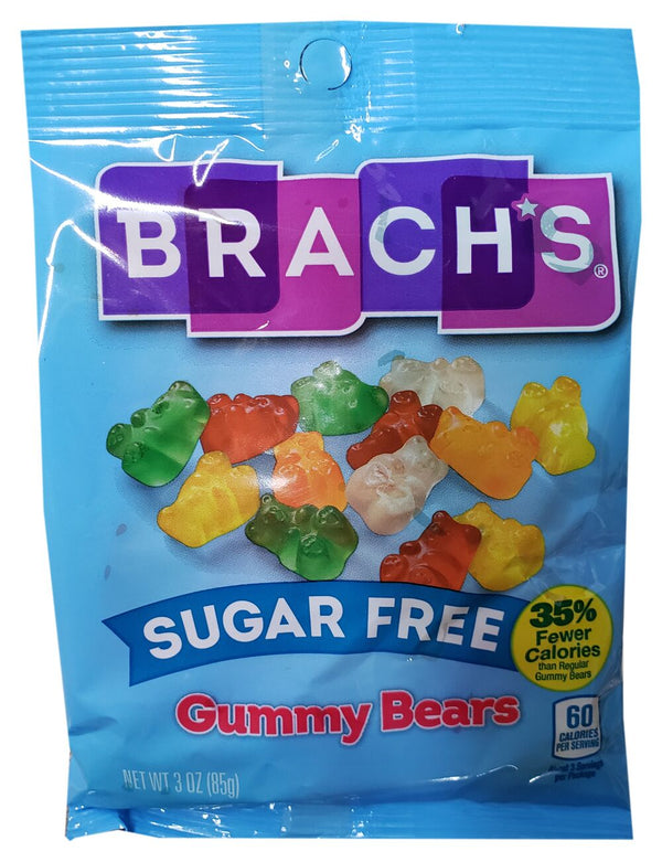 Brach's Sugar Free Gummy Bears 3 oz - High-quality Low Carbohydrate/Keto by Brach's at 