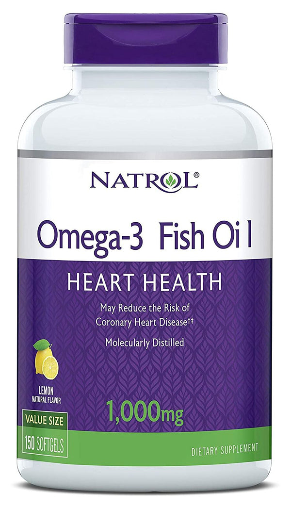 Natrol Omega 3 Fish Oil 150 softgels - High-quality Oils/EFAs by Natrol at 