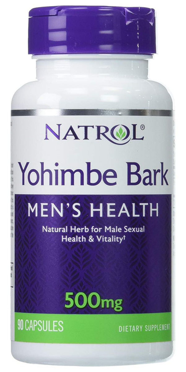 Natrol Yohimbe Bark 90 capsules - High-quality Herbs by Natrol at 