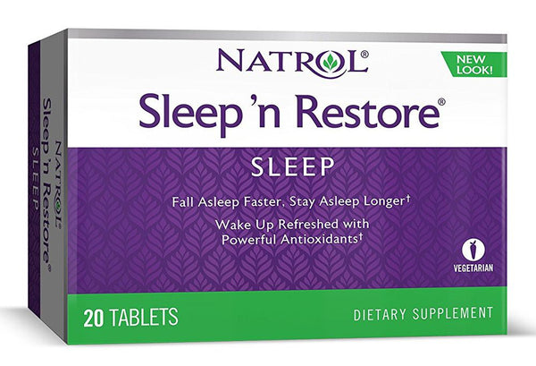 Natrol Sleep 'n Restore 20 tablets - High-quality Sleep Aid by Natrol at 