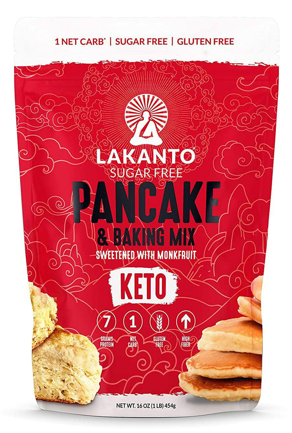 Lakanto Keto Pancake & Baking Mix 16 oz - High-quality Breakfast Foods by Lakanto at 