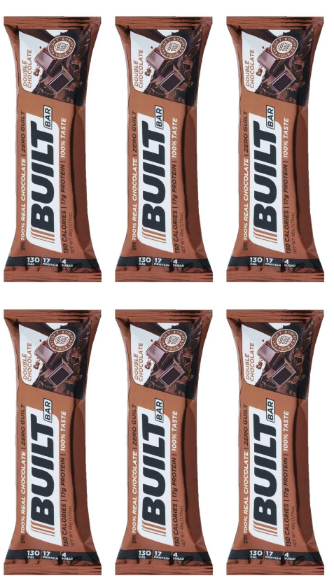 Built High Protein Bar - Double Chocolate - High-quality Protein Bars by Built Bar at 