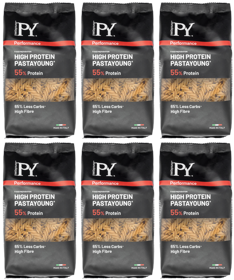 High Protein Fusilli 250g by Pasta Young - High-quality Pasta by Pasta Young at 