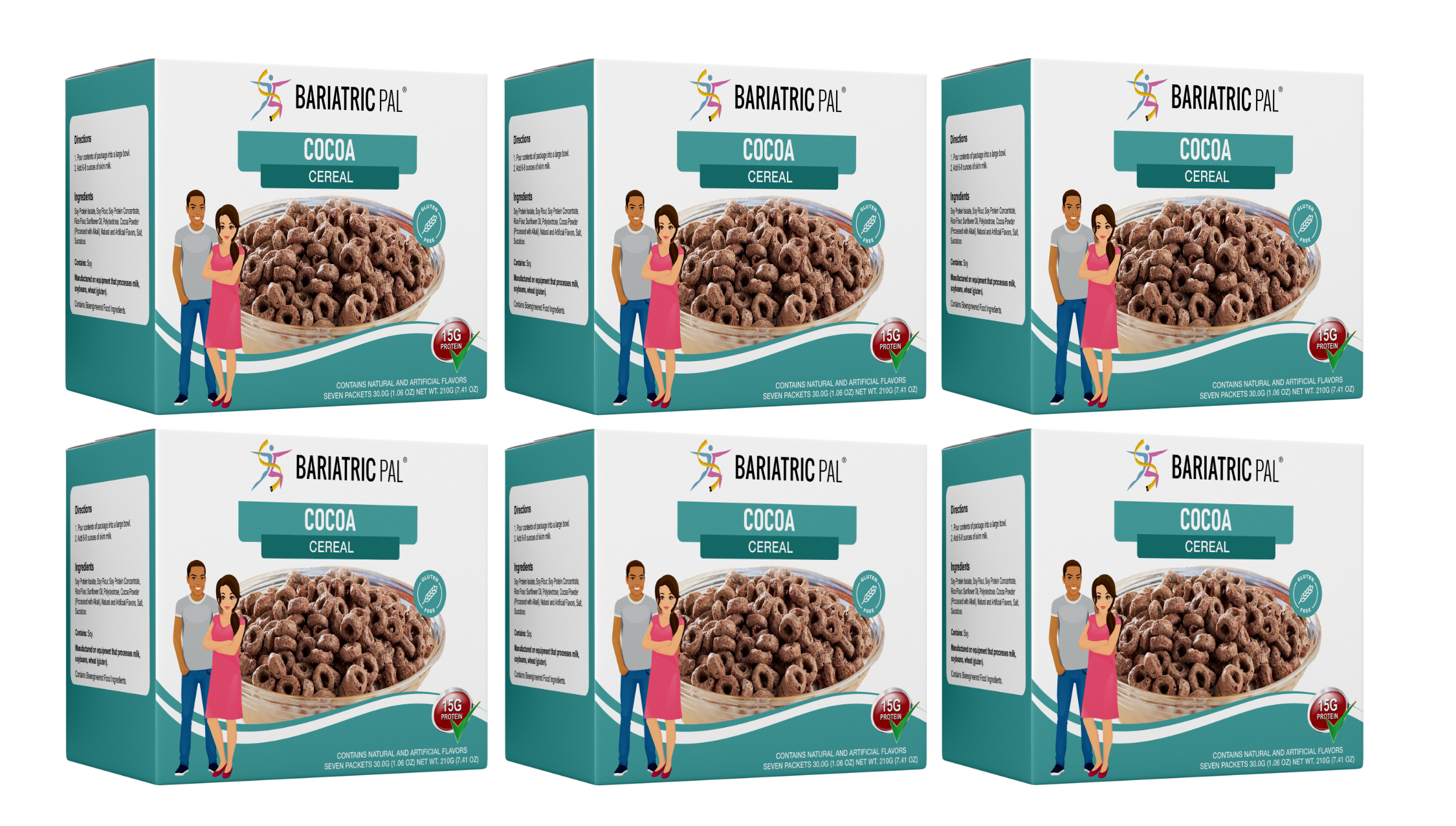 BariatricPal Protein Cereal - Rich Cocoa - High-quality Cereal by BariatricPal at 