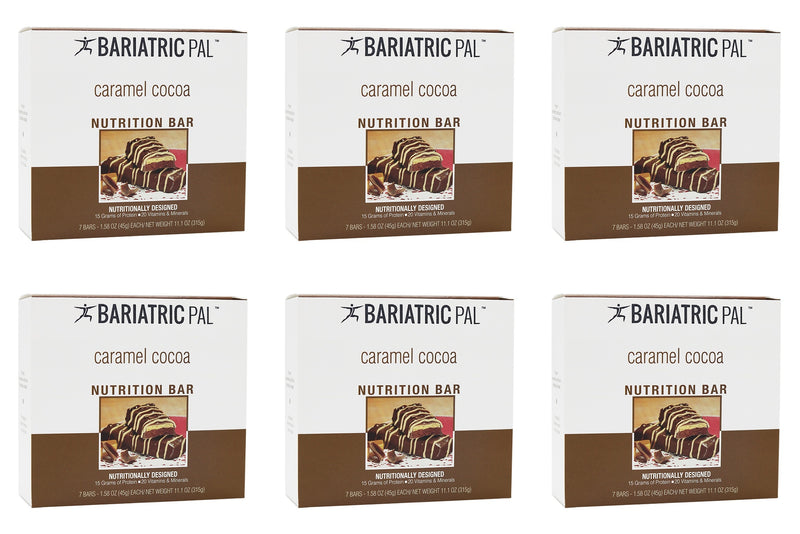 BariatricPal 15g Protein Bars - Caramel Cocoa - High-quality Protein Bars by BariatricPal at 