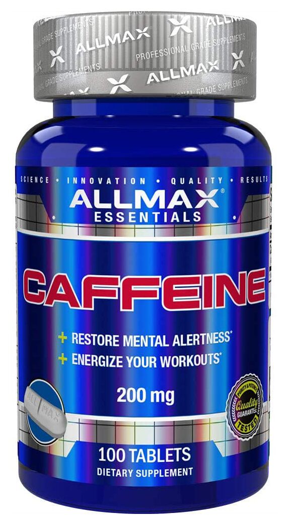 AllMax Nutrition Caffeine 100 tablets - High-quality Caffeine by AllMax Nutrition at 