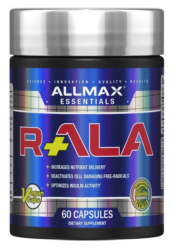 AllMax Nutrition R-ALA 60 capsules - High-quality Antioxidants by AllMax Nutrition at 