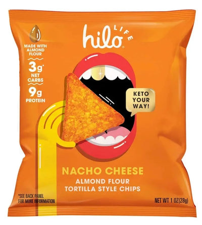 Hilo Life Snacks Almond Flour Tortilla Style Chips 1 oz