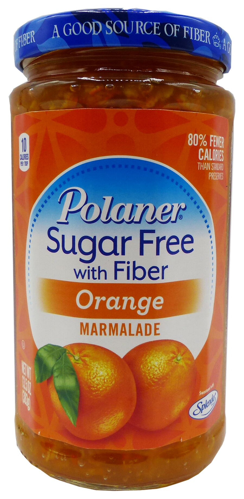 Polaner Sugar Free Marmalade with Fiber 13.5 oz - High-quality Breakfast Foods by Polaner at 
