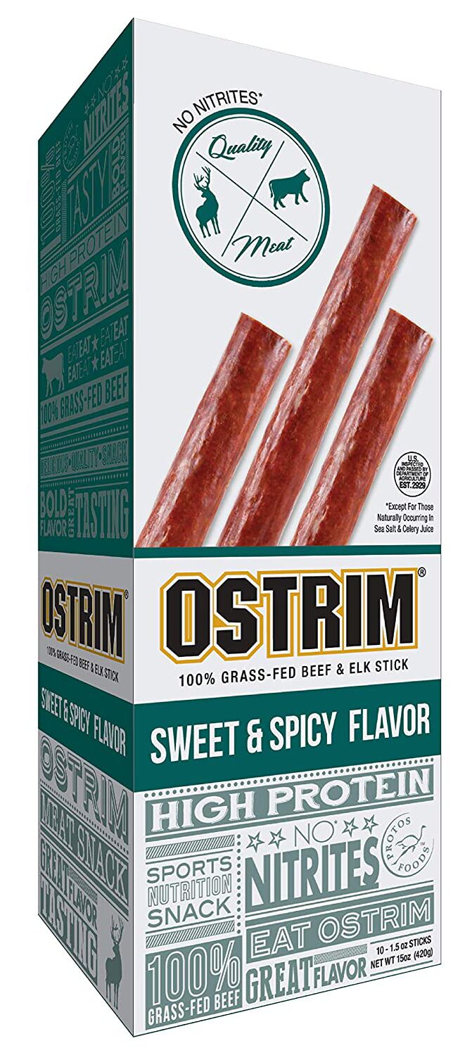 Ostrim 100% Grass-Fed Beef & Elk Stick