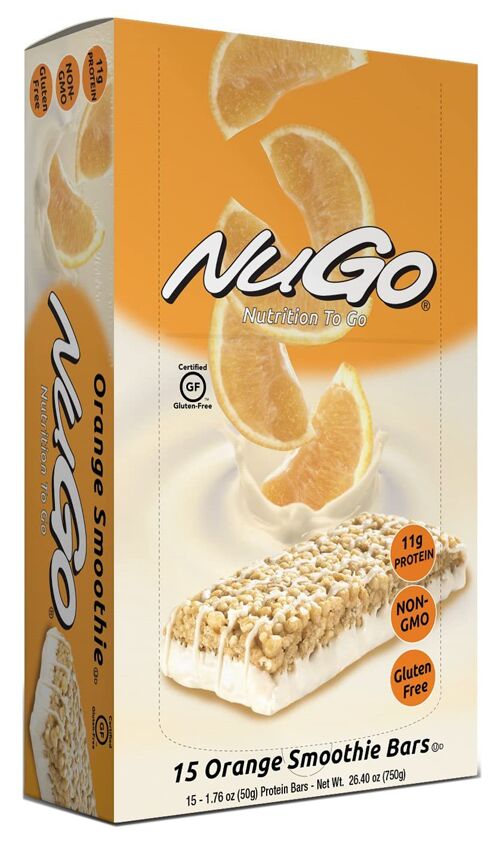 #Flavor_Orange Smoothie #Size_15 bars